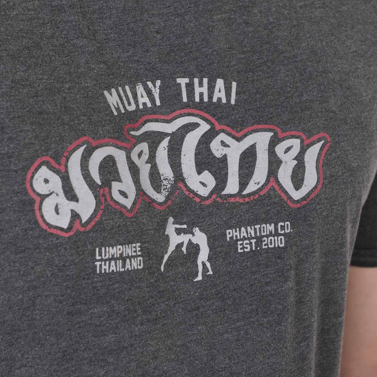 Phantom Athletics T-Shirt Muay Thai - Grau