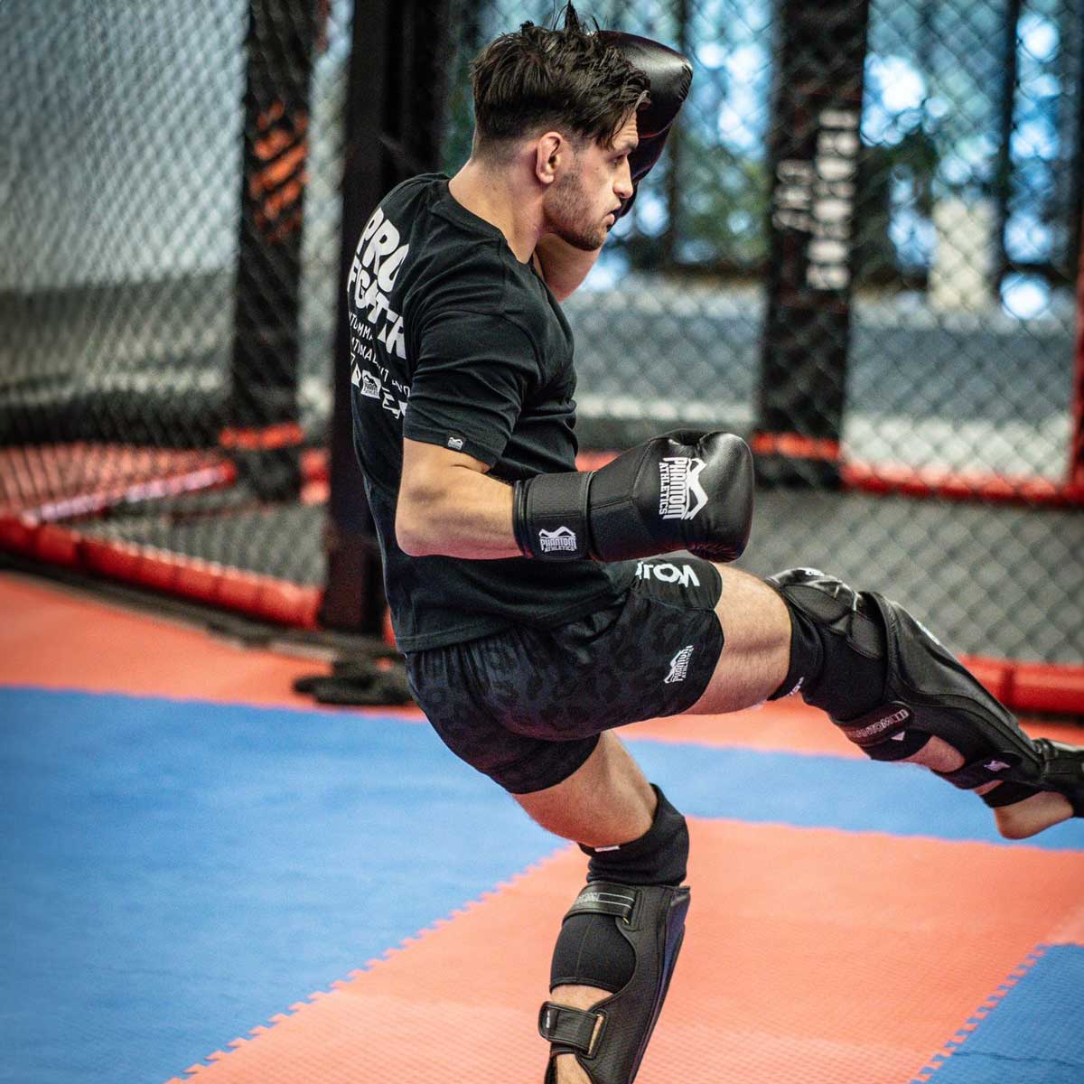 Phantom Athletics T-Shirt Pro Fighter - Schwarz
