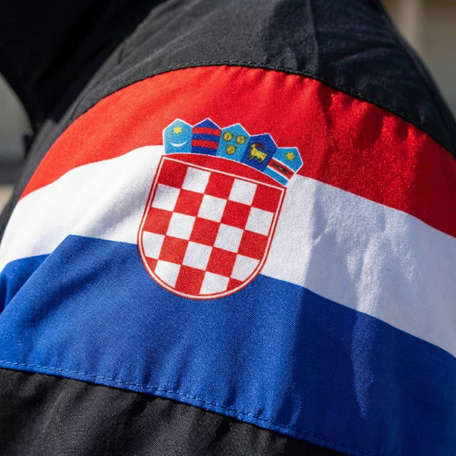 Phantom Athletics Trainingsjacke DMC Team Croatia - Schwarz/Rot/Weiß