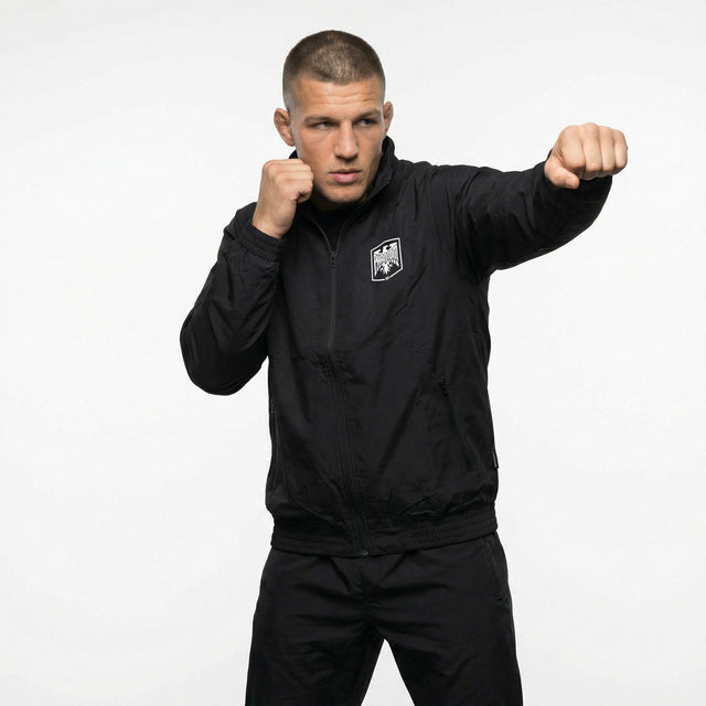 Phantom Athletics Trainingsjacke DMC Germany Eagle - Schwarz/Rot/Gelb