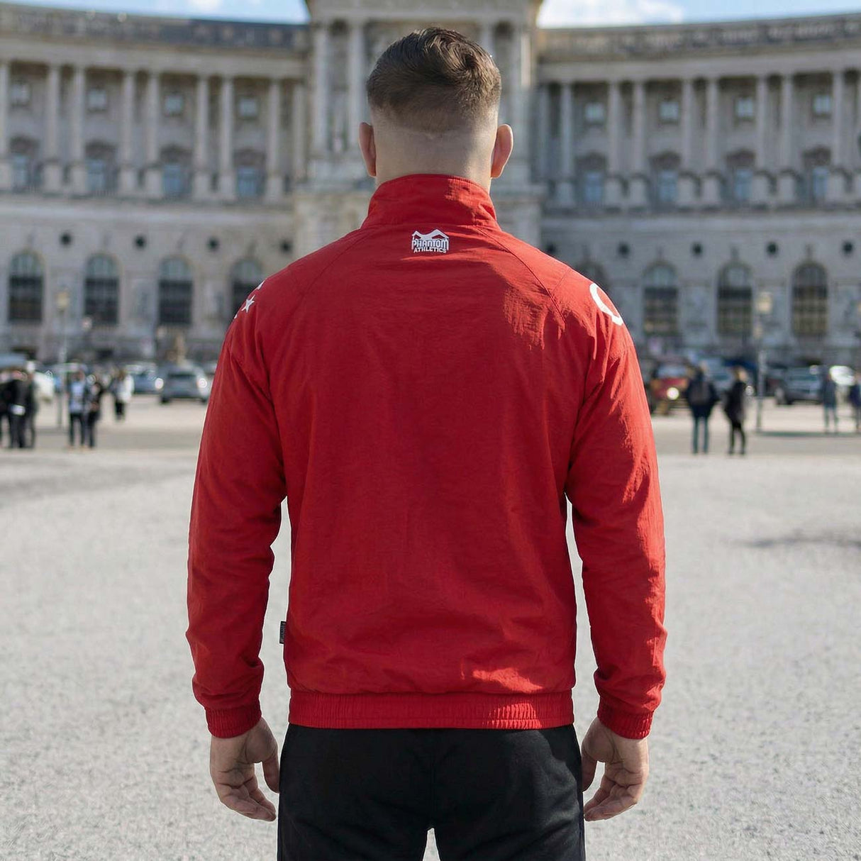 Phantom Athletics Trainingsjacke DMC Team Turkey - Rot/Weiß