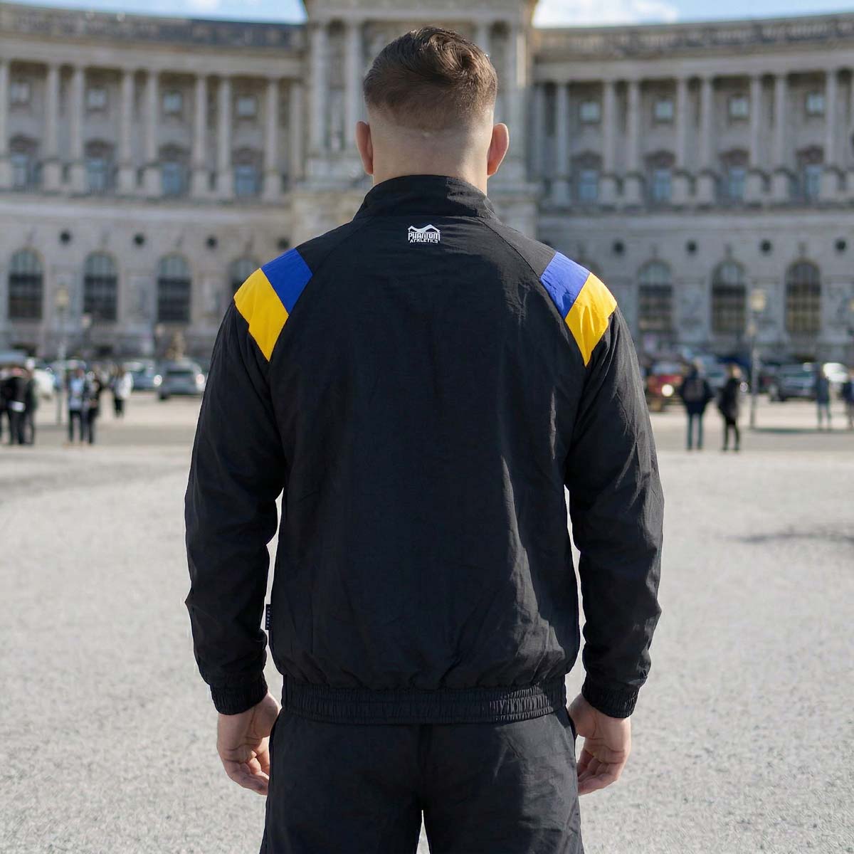 Phantom Athletics Trainingsjacke DMC Team Ukraine - Schwarz