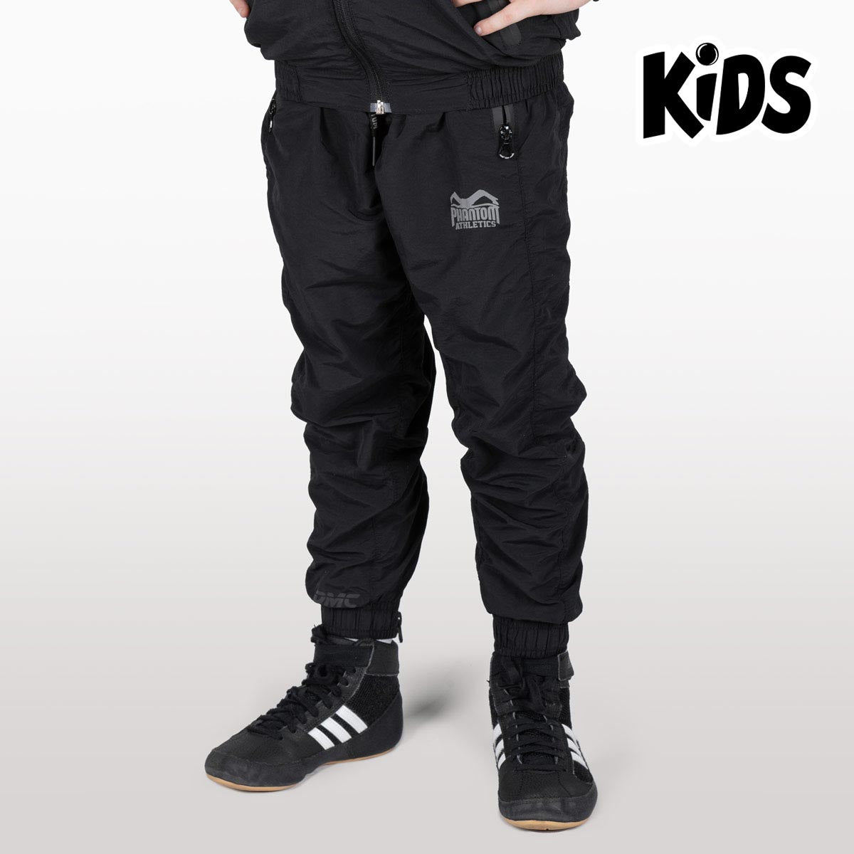Phantom Athletics Trainingshose DMC Kinder - Schwarz