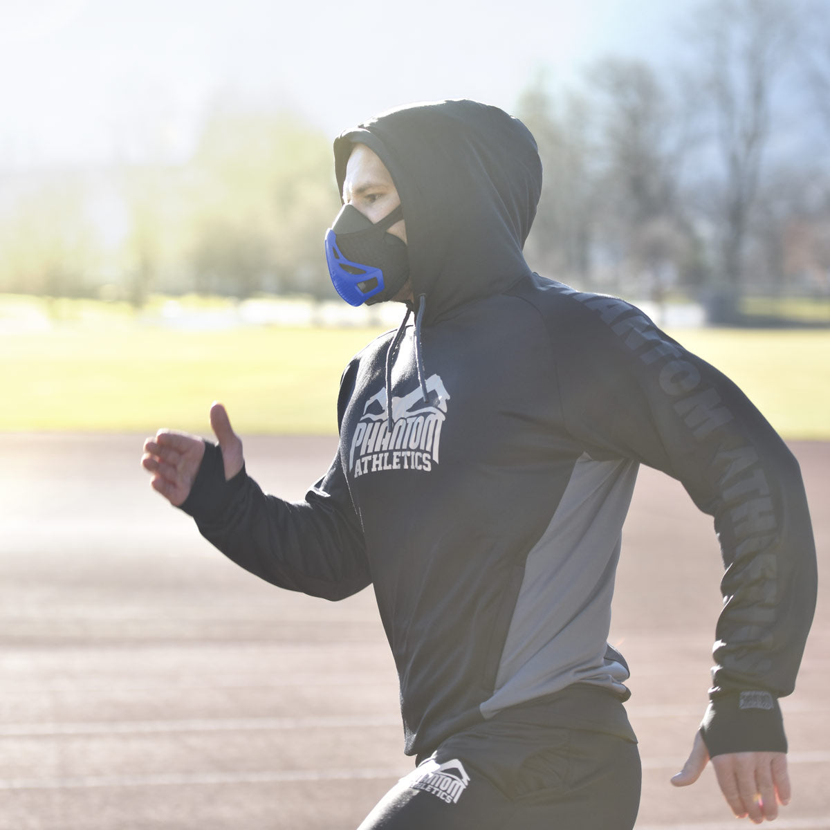 Phantom Athletics Trainingsmaske Mystery Mask - Blau