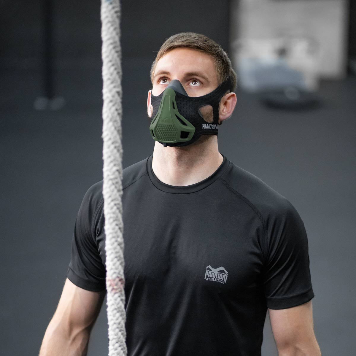 Phantom Athletics Trainingsmaske Mystery Mask - Grün