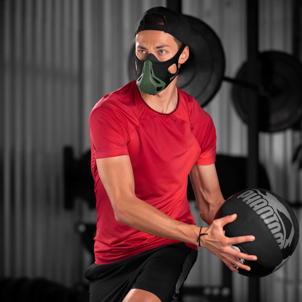 Phantom Athletics Trainingsmaske Mystery Mask - Grün
