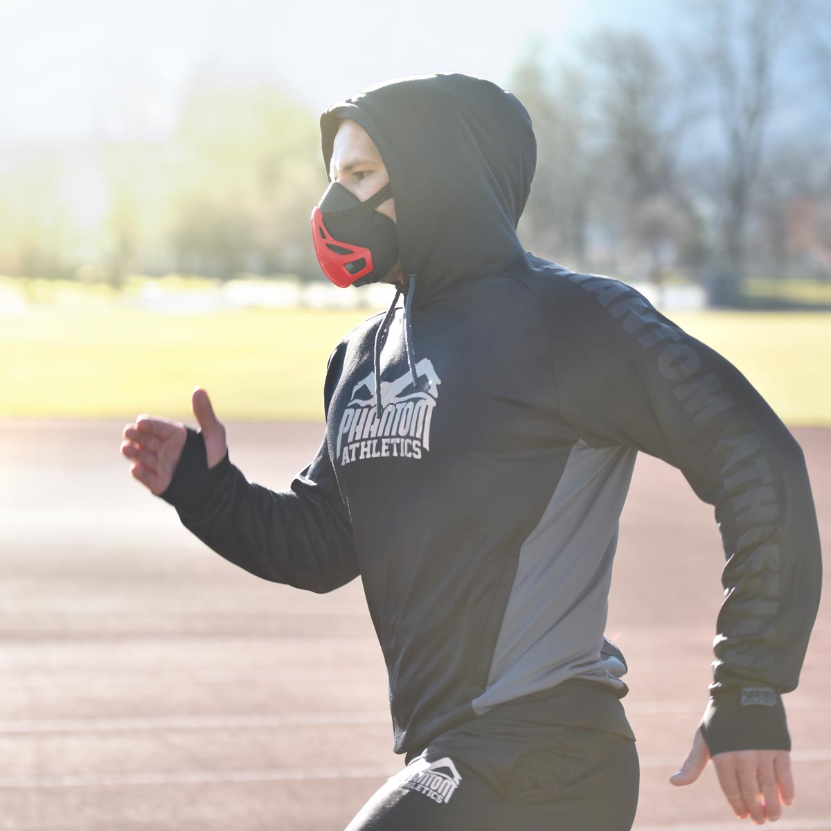 Phantom Athletics Trainingsmaske Mystery Mask - Rot