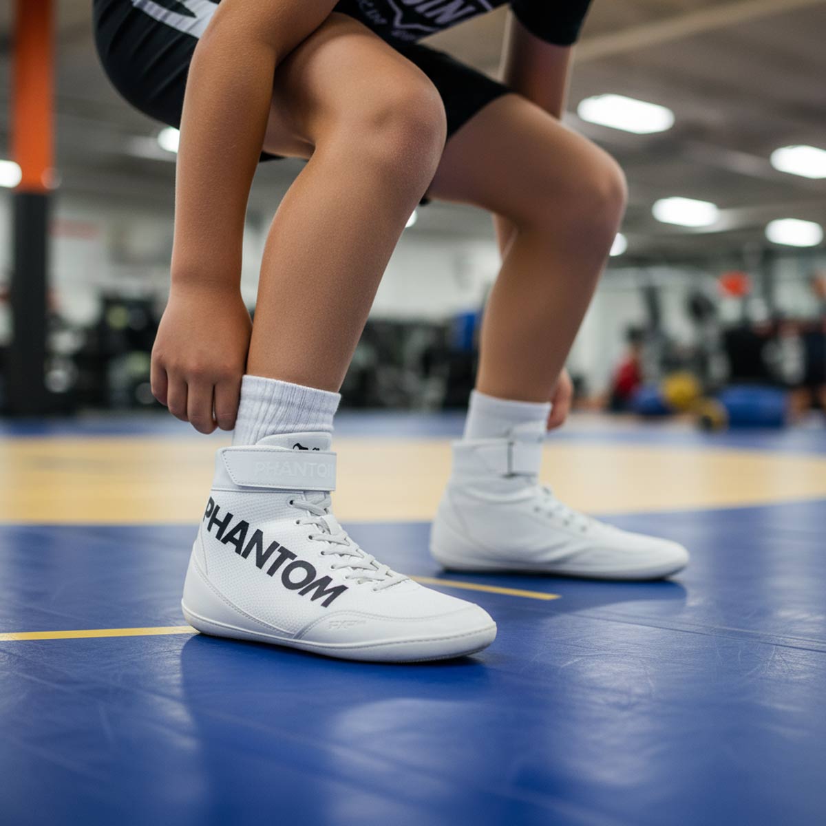 Phantom Athletics Ringerschuhe Combat - Weiß Kinder
