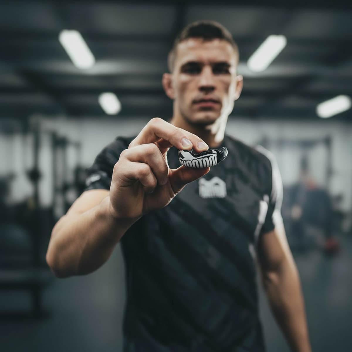 Phantom Athletics Mundschutz Elite - Schwarz/Weiß