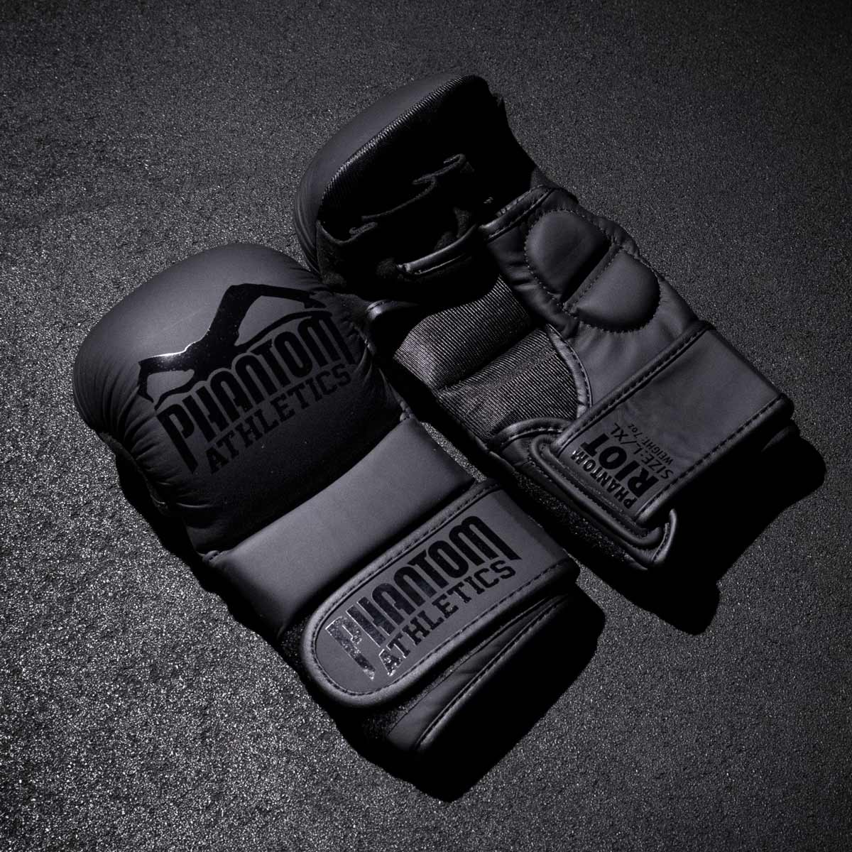 Phantom Athletics MMA Handschuhe Riot - Schwarz