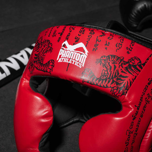 Phantom Athletics Kopfschutz Muay Thai - Rot
