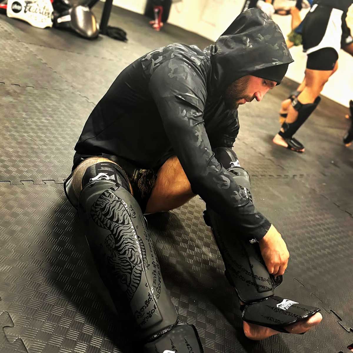 Phantom Athletics Schienbeinschoner Muay Thai - Schwarz