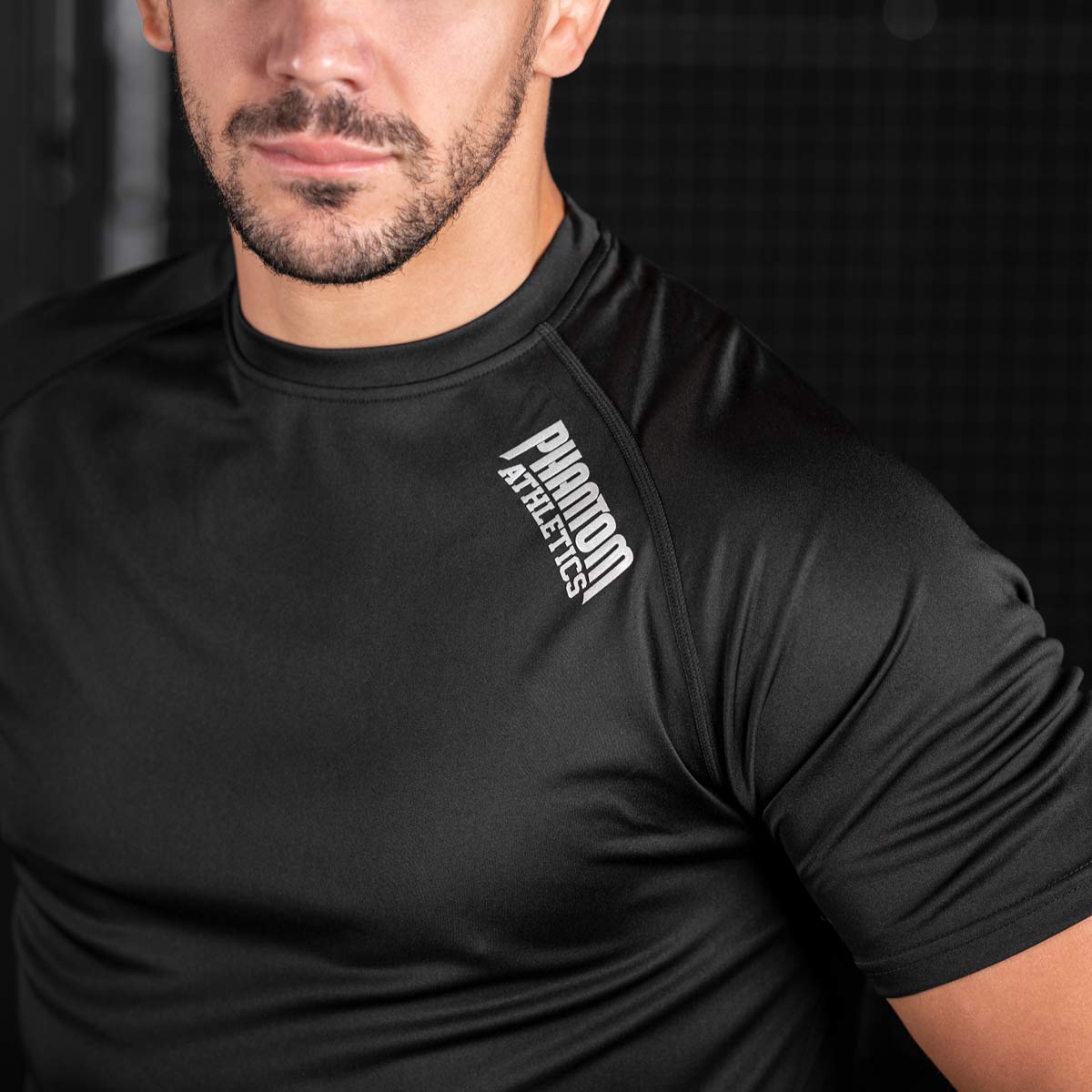 Phantom Athletics T-Shirt Tactic Kurzarm - Schwarz