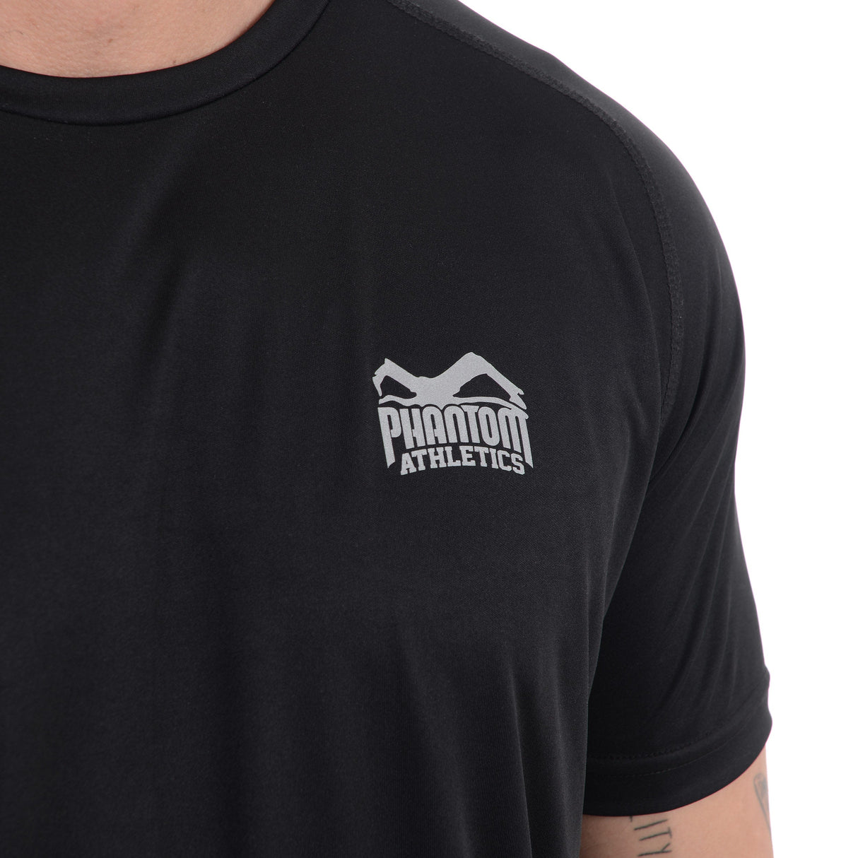 Phantom Athletics T-Shirt Tactic-V Kurzarm - Schwarz