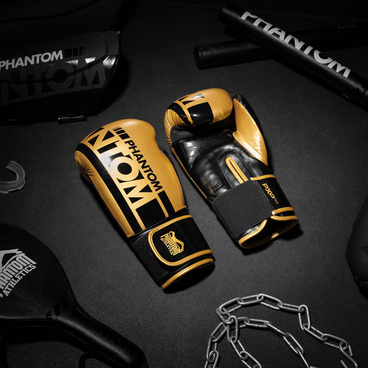 Phantom Athletics Boxhandschuhe APEX Speed - Schwarz/Gold