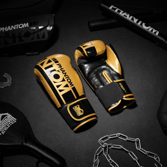 Phantom Athletics Boxhandschuhe APEX Speed - Schwarz/Gold