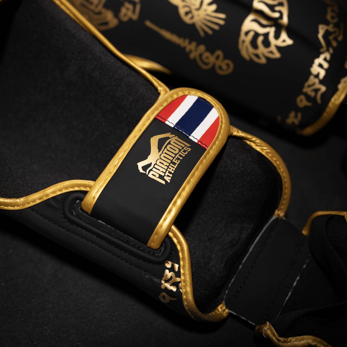 Phantom Athletics Schienbeinschoner Muay Thai - Schwarz/Gold