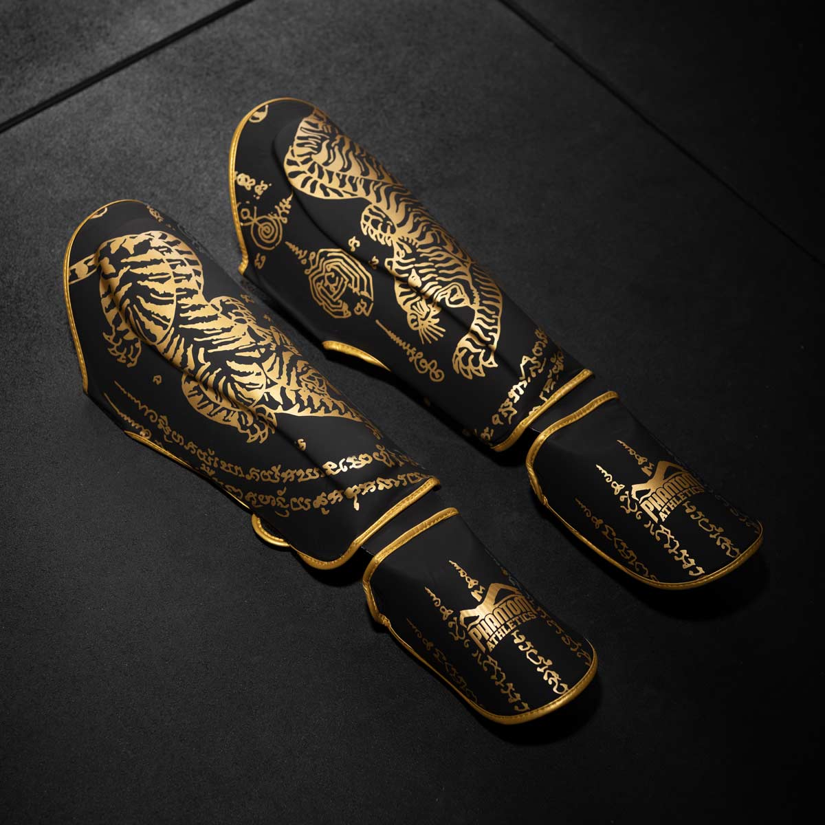 Phantom Athletics Schienbeinschoner Muay Thai - Schwarz/Gold