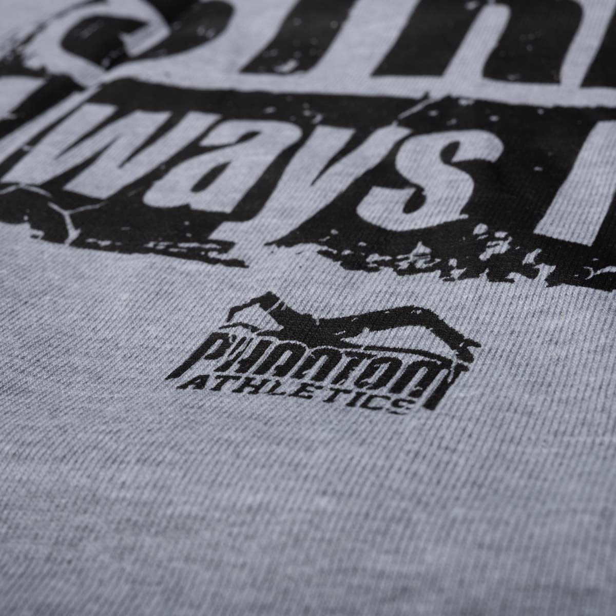Phantom Athletics T-Shirt Cage Ring Mat Street - Grau