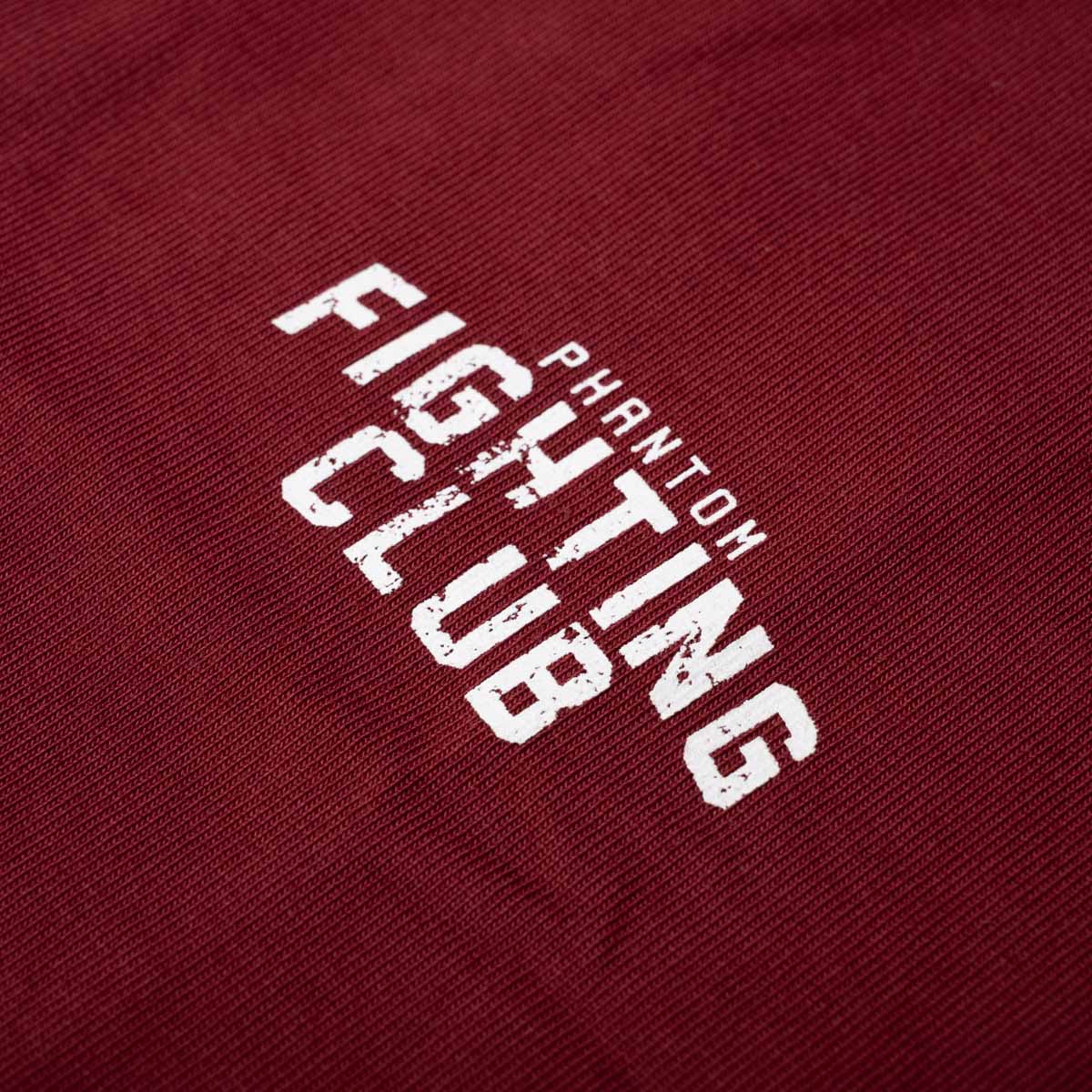 Phantom Athletics T-Shirt FIGHTING CLUB Oversize Heavy - Bordeaux Rot