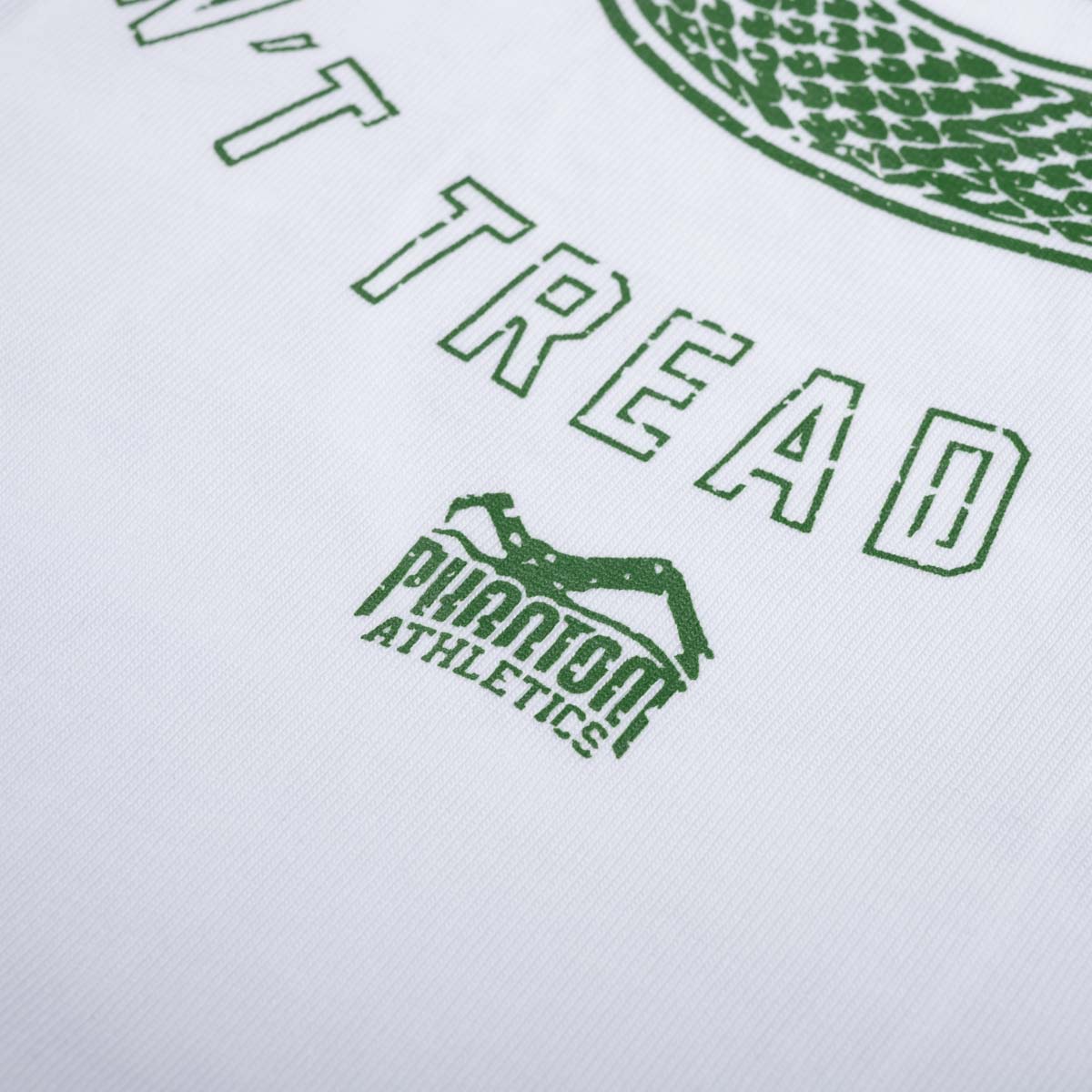 Phantom Athletics T-Shirt DON'T TREAD ON ME Oversize Heavy - Weiß