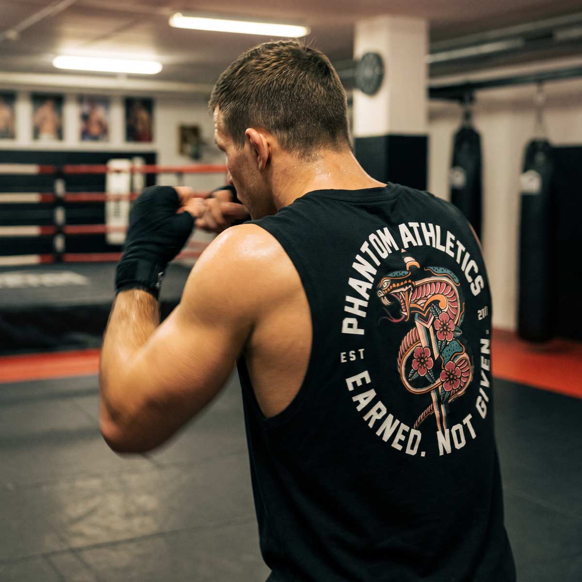 Phantom Athletics Tank Top Serpent - Schwarz