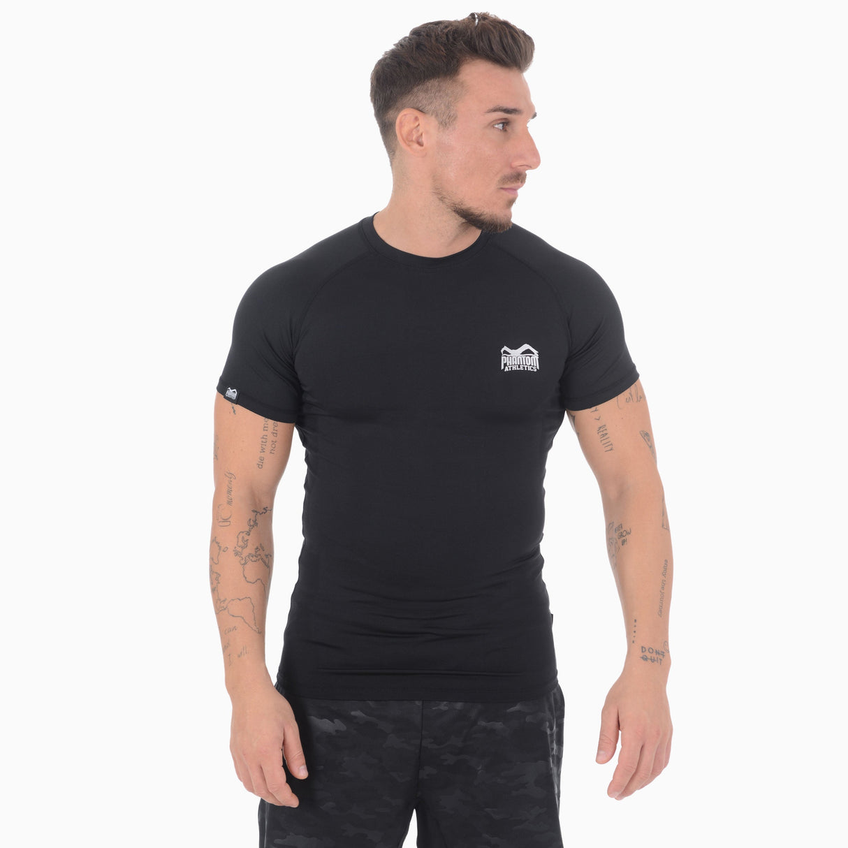 Phantom Athletics Rashguard Tactic Lange Ärmel - Schwarz