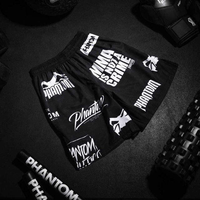 Phantom Athletics MMA Shorts EVO Legend - Schwarz