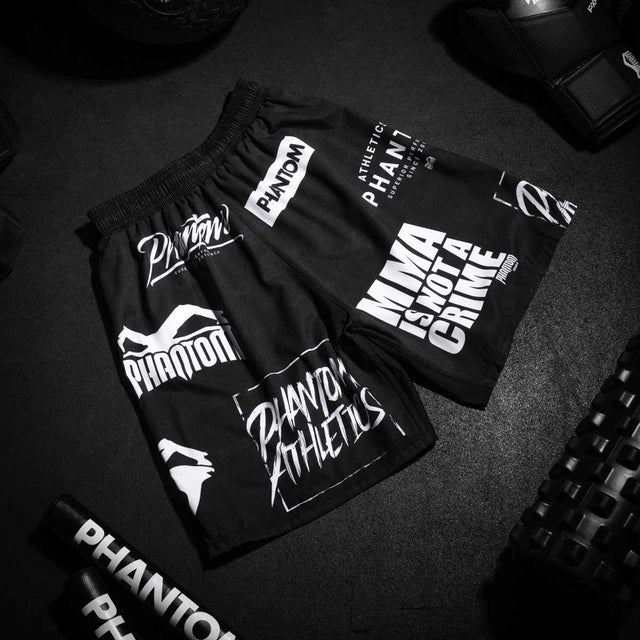 Phantom Athletics MMA Shorts EVO Legend - Schwarz
