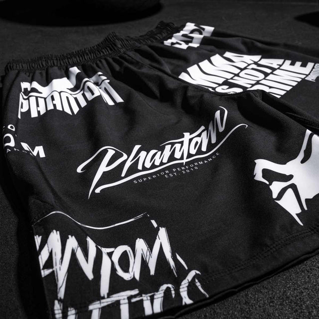 Phantom Athletics MMA Shorts EVO Legend - Schwarz