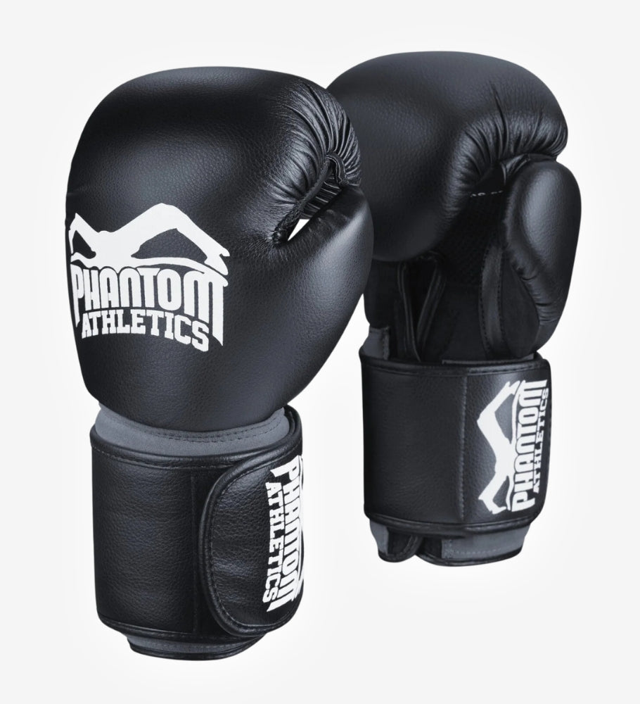 Phantom Athletics Boxhandschuhe Elite ATF - Schwarz/Weiss - The Fight Company Deutschland