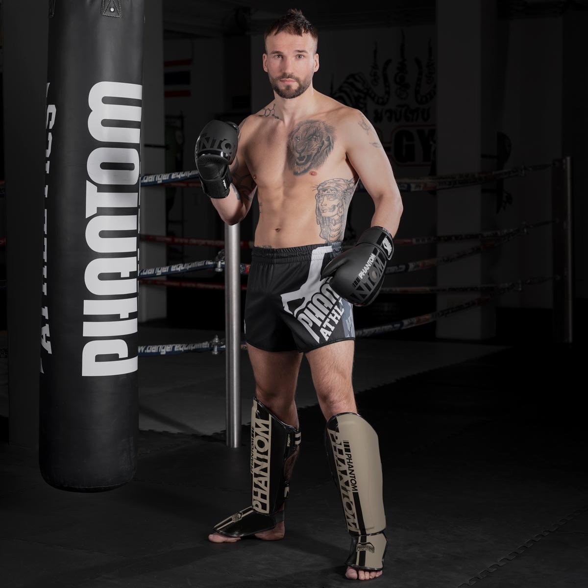 Phantom Athletics Schienbeinschoner APEX Striking - Sand