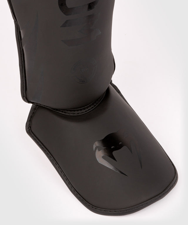 Venum Schienbeinschoner Challenger Kids - Schwarz/Schwarz