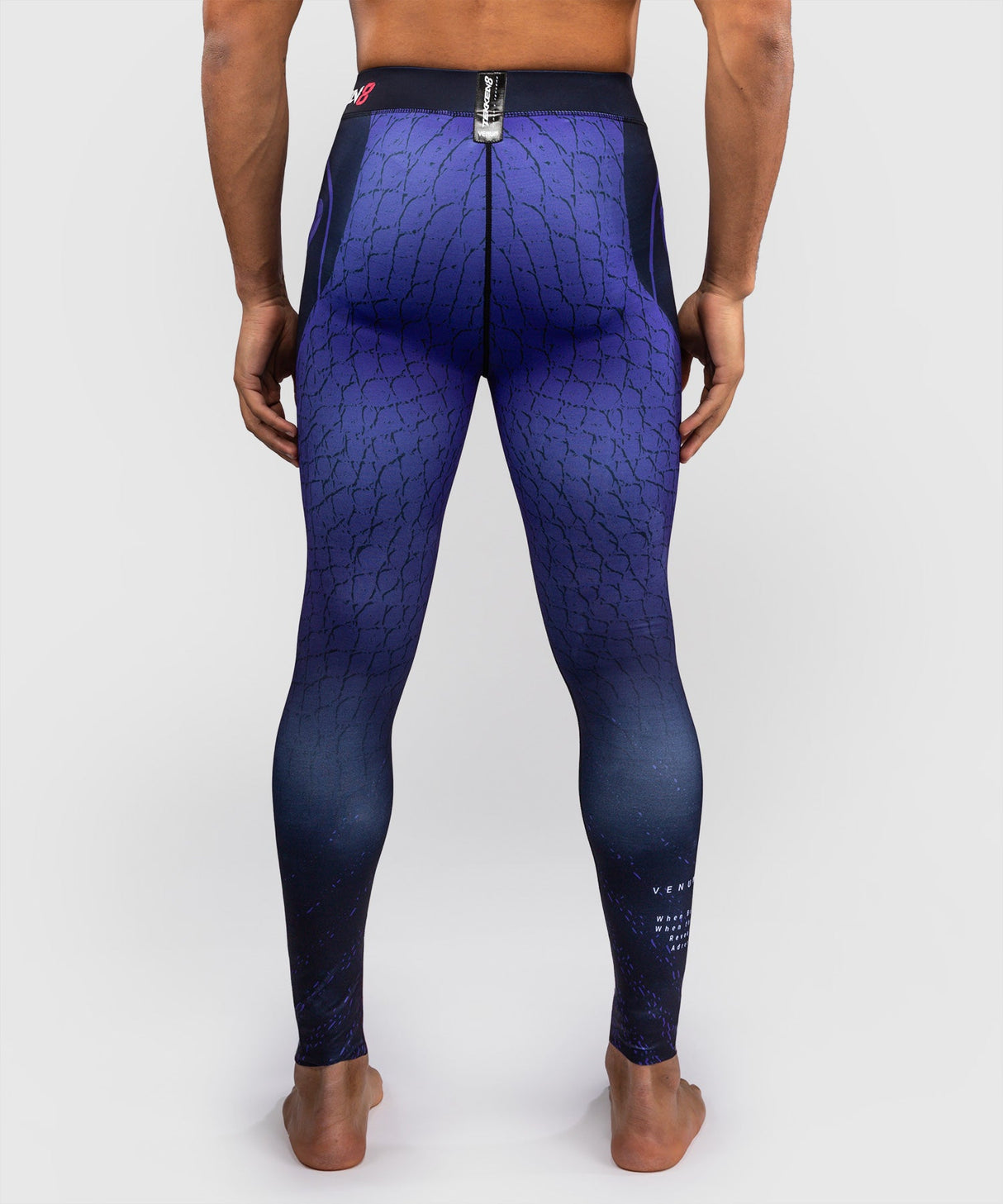 Venum Spats TEKKEN 8 Kazuya Schwarz/Blau