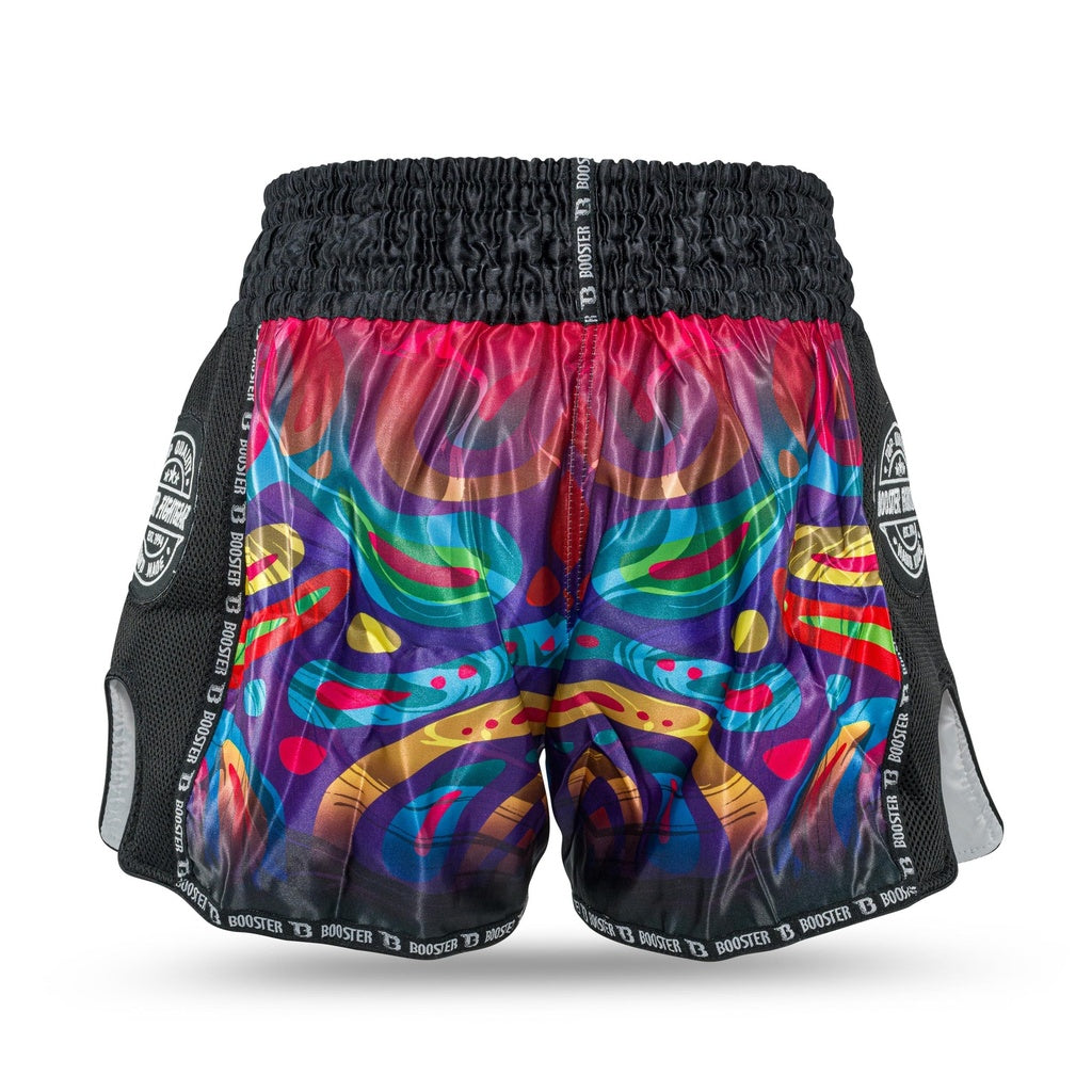 Booster Muay Thai Shorts Shorts Flow - Schwarz/Rot