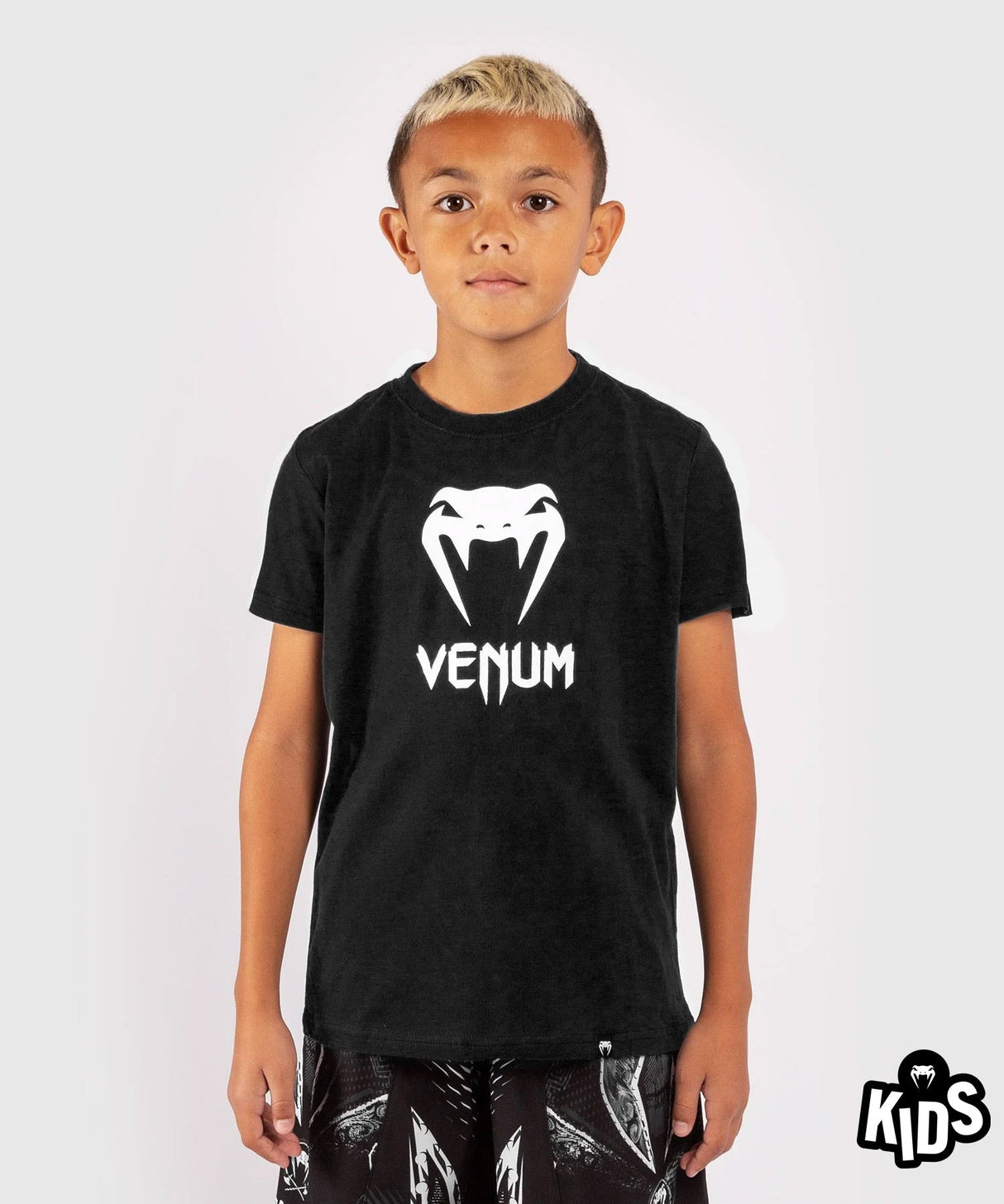 Venum T-Shirt Classic Kinder – Schwarz