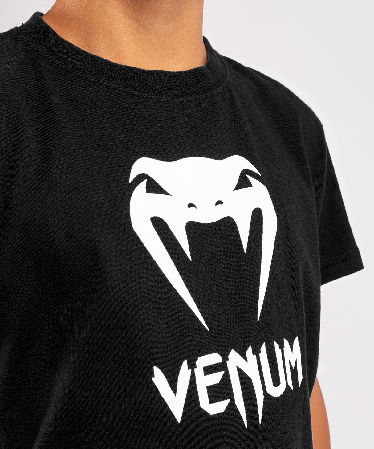 Venum T-Shirt Classic Kinder – Schwarz