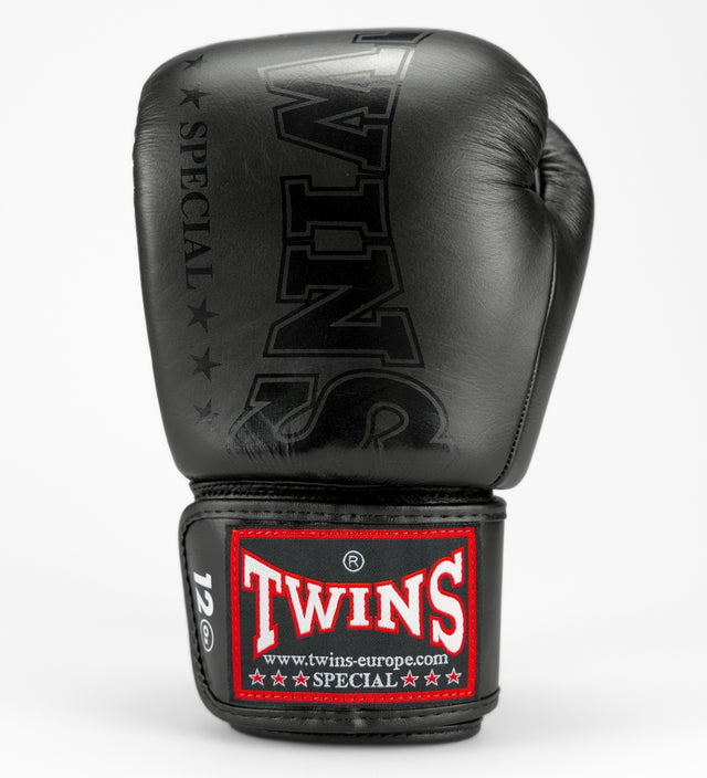 Twins Boxhandschuhe BGVL8 - Schwarz/Schwarz - The Fight Company Deutschland