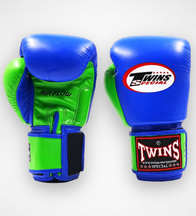Twins Boxhandschuhe BGVL3 Air – Blau/Grün