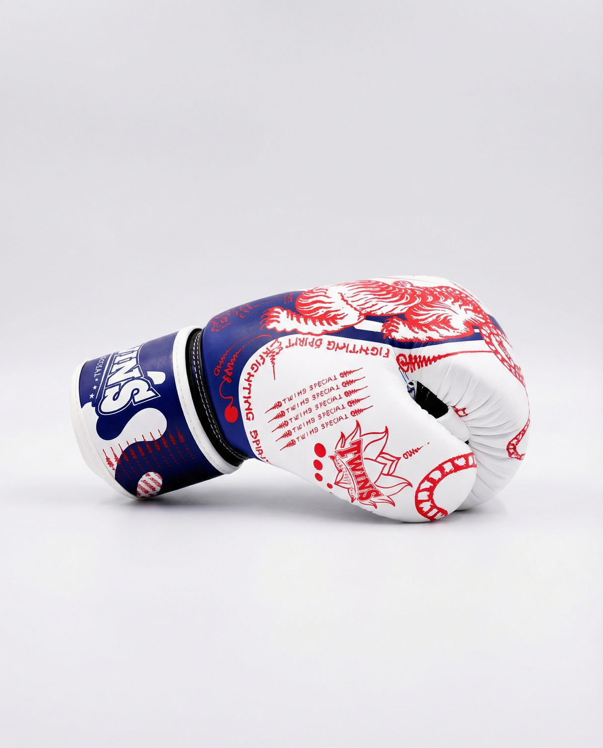 Twins Bokshandschoenen FBGVL4 Yant - Wit/Blauw/Rood