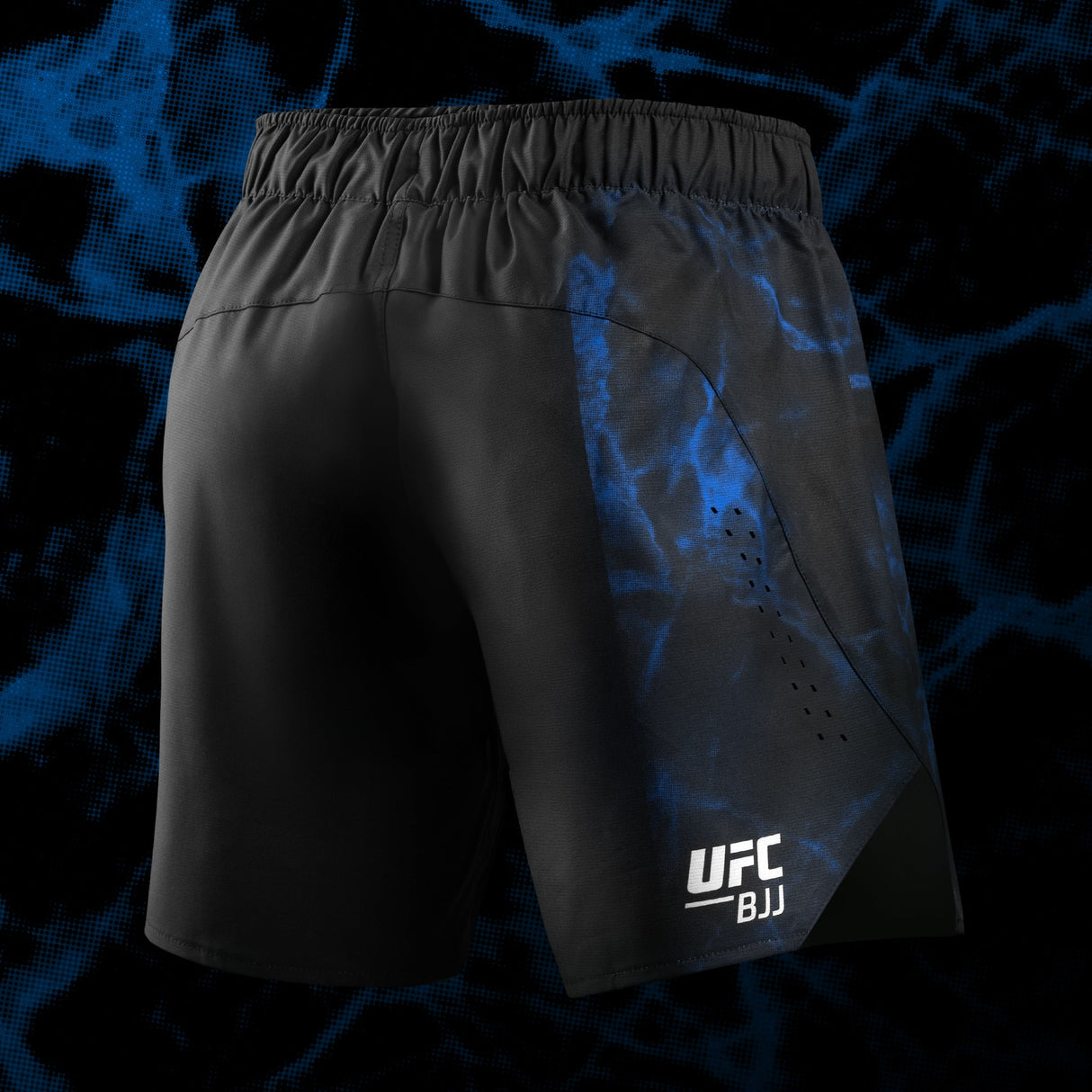 Hayabusa UFC BJJ Grappling Shorts - Zwart/Blauw