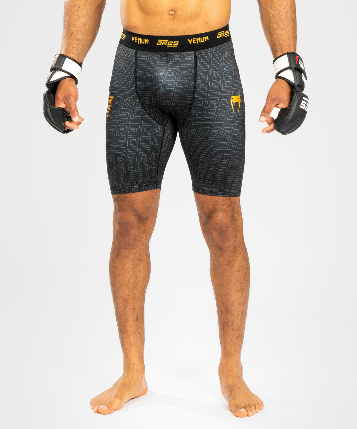 Venum x Ares Vale Tudo Shorts - Schwarz/Gold