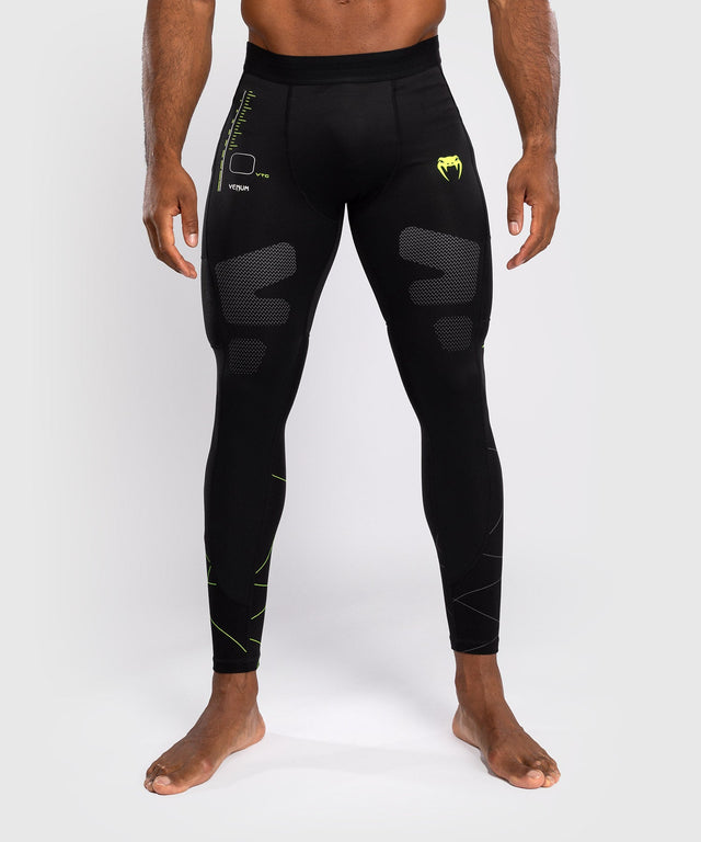 Venum Kompressionshose Training Camp 4.0 – Schwarz/Neongrün