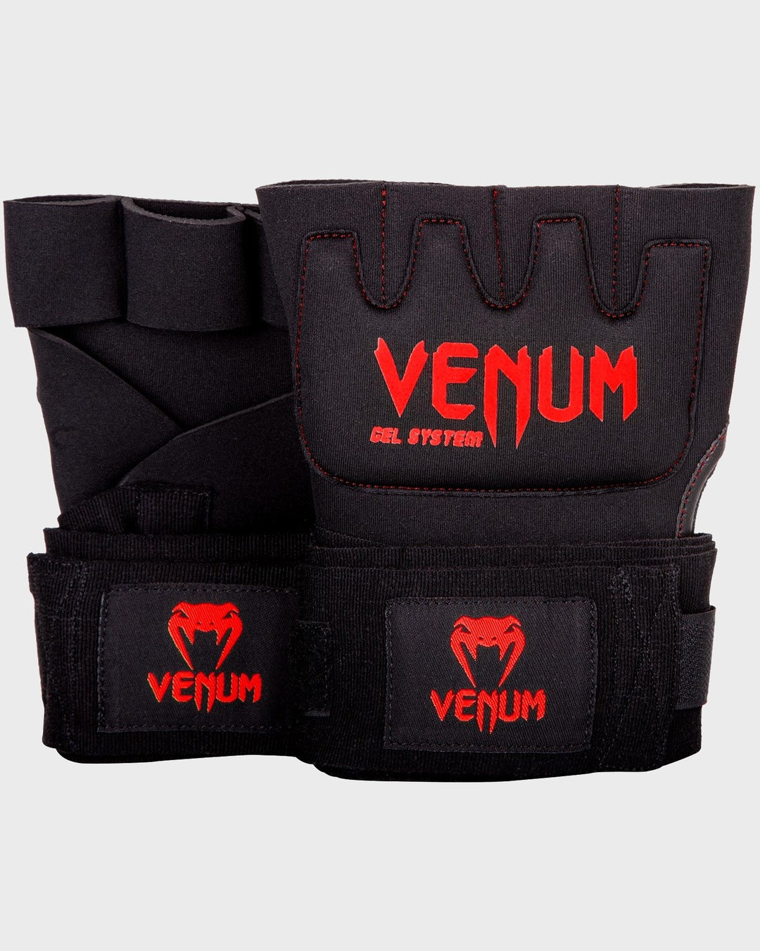 Venum Innenhandschuhe Kontact Gel - Schwarz/Rot
