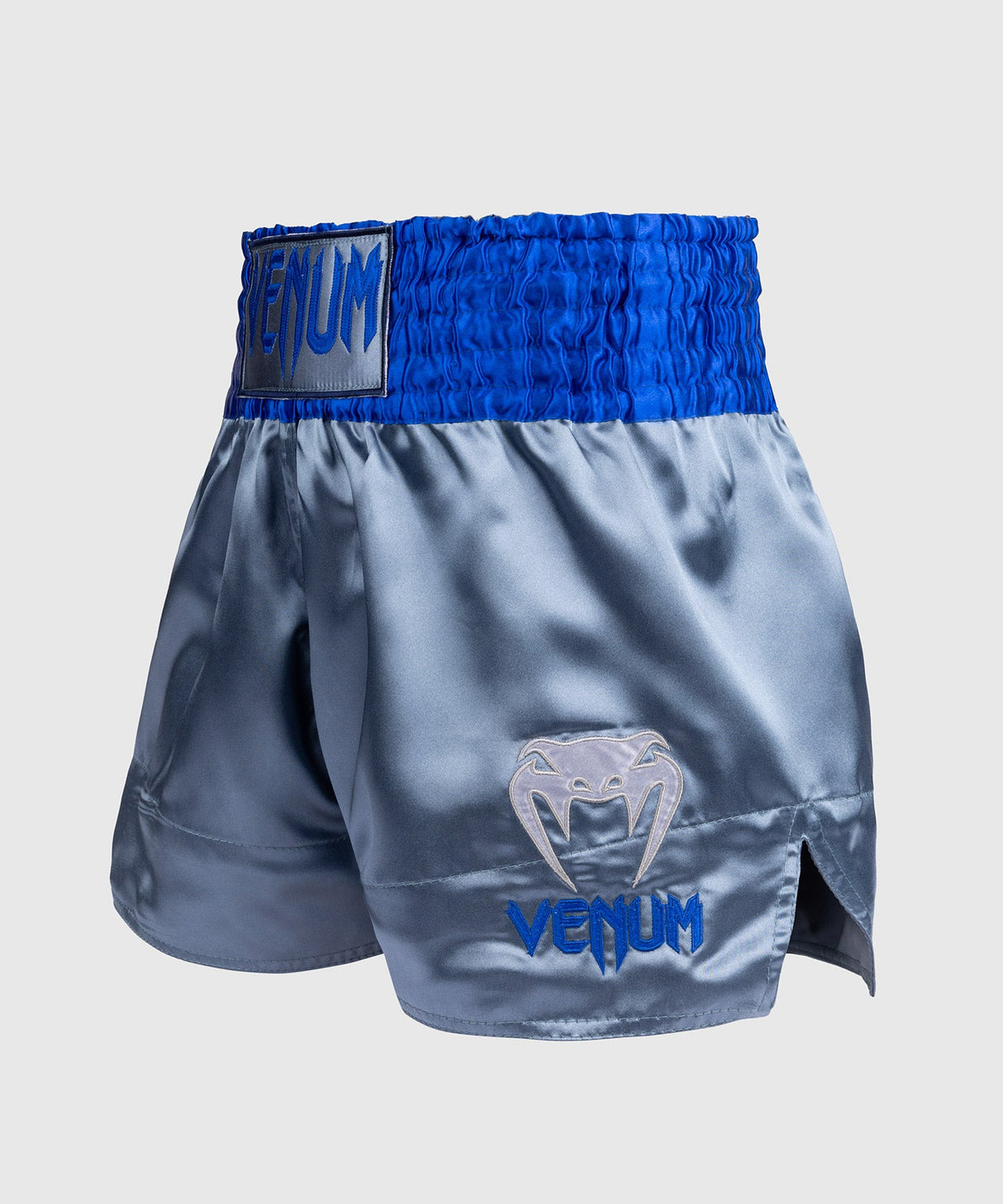 Venum Muay Thai Shorts Classic – Grau/Blau