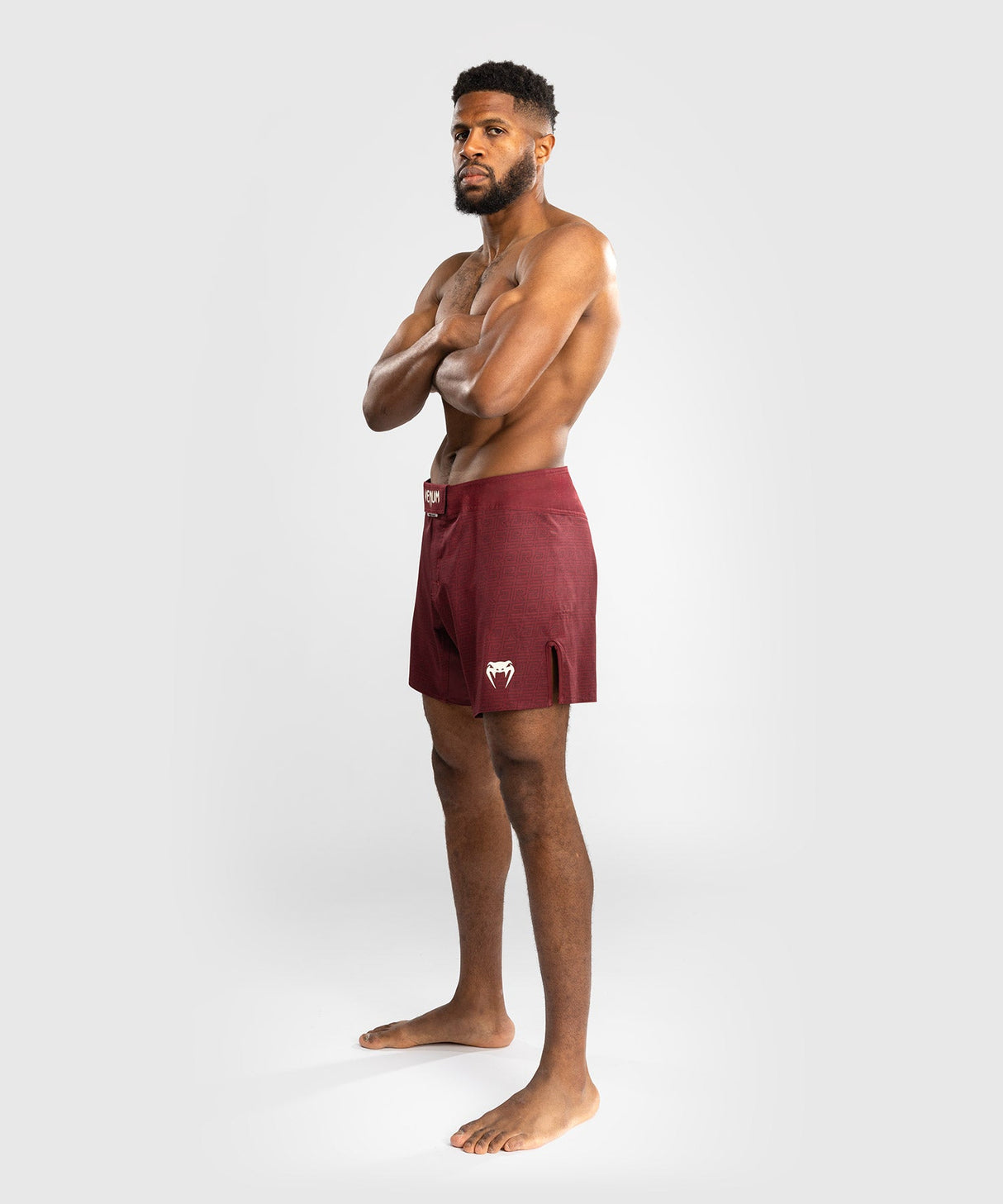 Venum x Ares MMA Shorts - Bordeauxrot