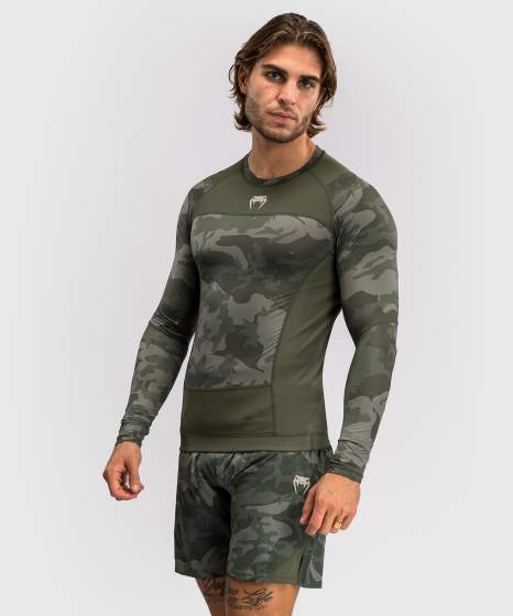 Venum Rashguard Langarm G-Fit Air – Army Camo