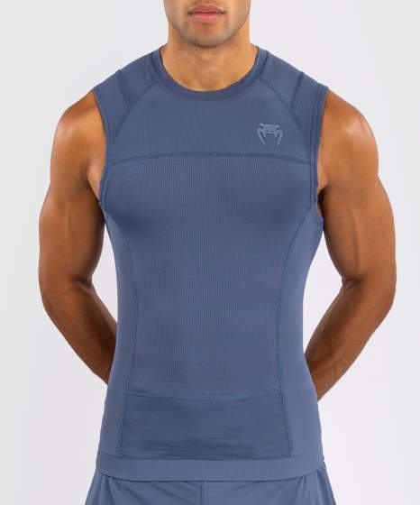 Venum Ärmelloses Rashguard G-Fit Air – Foggy Blue