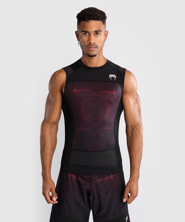 Venum Ärmelloses Rashguard G-Fit Air – Schwarz/Rot