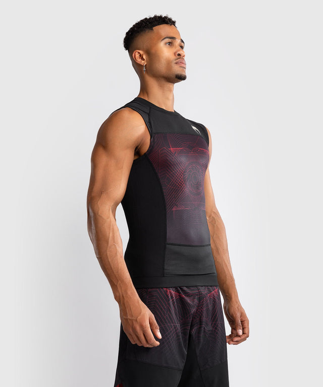 Venum Ärmelloses Rashguard G-Fit Air – Schwarz/Rot